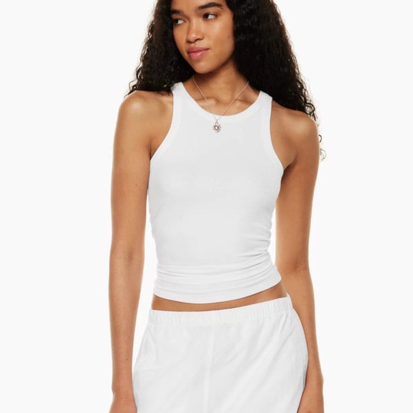 Wilfred Free ribbed racer back tank - Picture 1 of 8